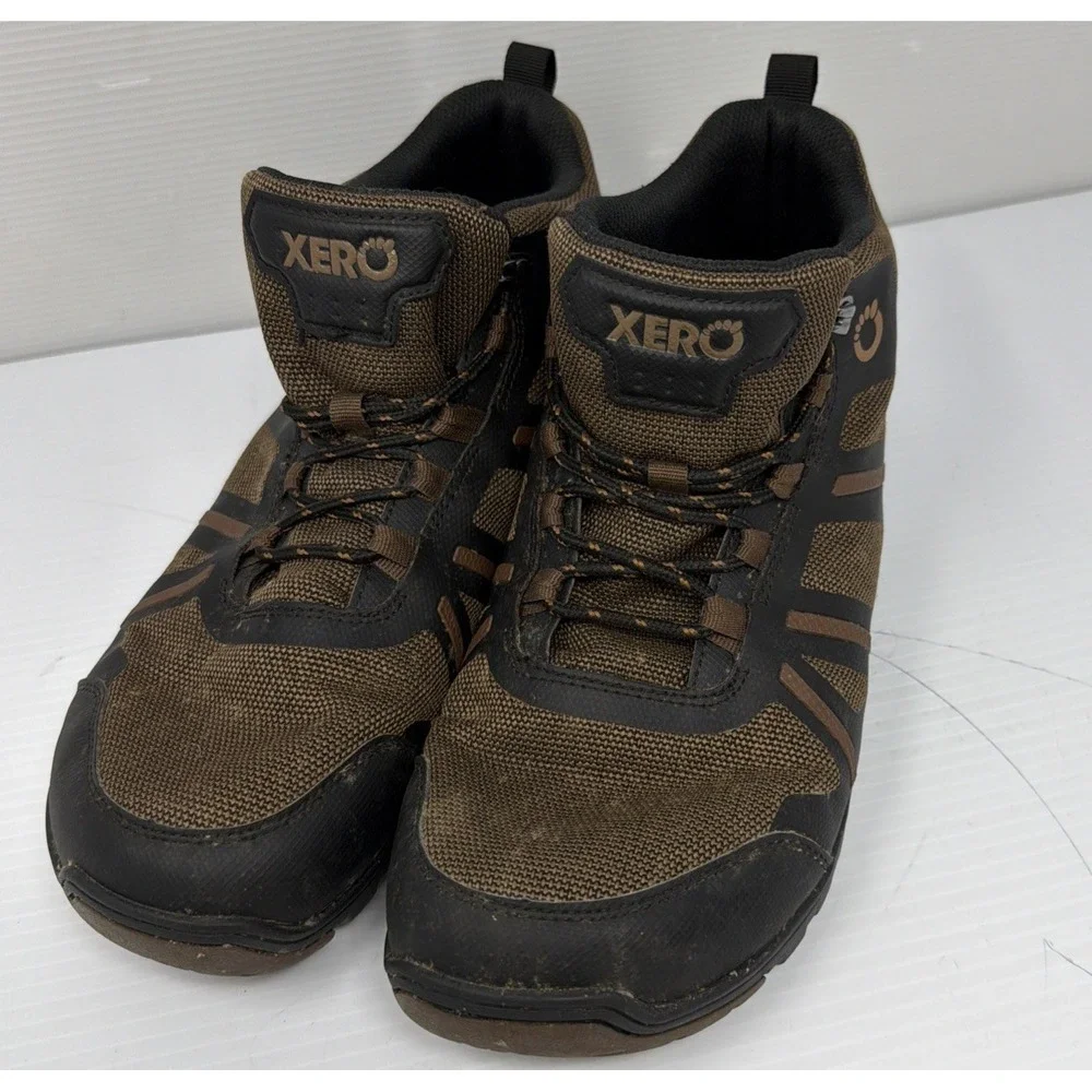 Xero Shoes Daylite Hiker Fusion Boots Mens Size 11.5 Brown Trail Hiking Gorpcore